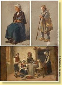 "jeune Femme" Et "berger" "jeune Femme" Et "berger"
