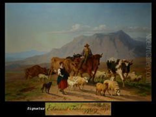 Der Almauftrieb - view 1