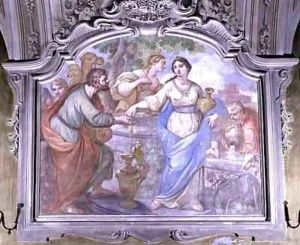 Rebecca at the Well from the Refectory by Diacinto Fabbroni