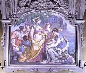 Moses Saved from the River from the Refectory by Diacinto Fabbroni