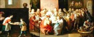 The Marriage Feast at Cana by Hieronymus II Francken