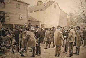 The Farm Auction by Arthur Burdett (Sr.) Frost