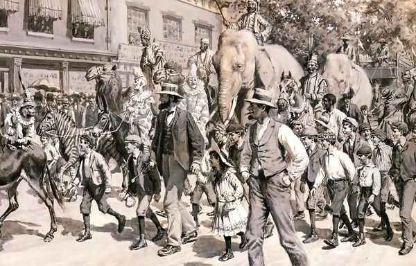 The Circus is in Town - view 1