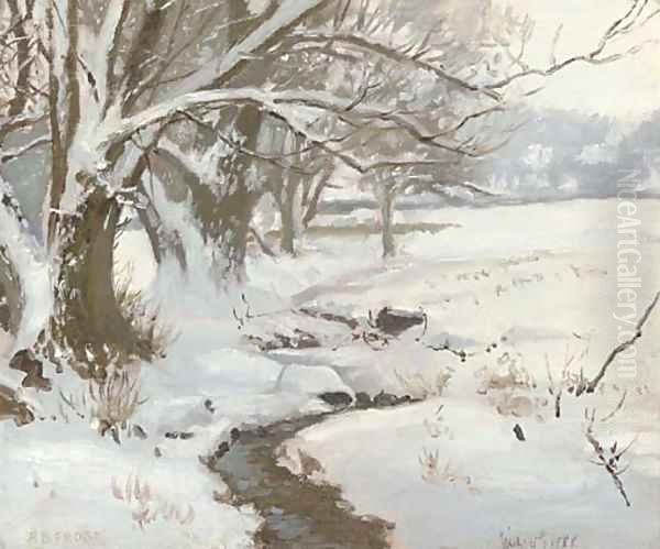 Winter Landscape, West Conshohocken, Pennsylvania - view 1
