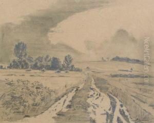 Weg Nach Wallendorf by Paul Wilhelm Tubbecke