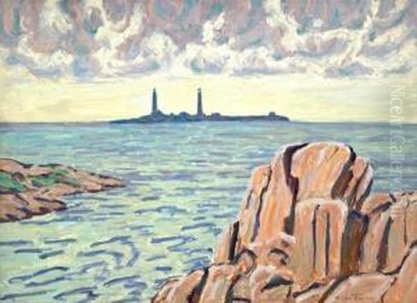 Thatcher Island Twin Lights - view 1