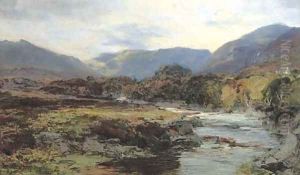 The North Esk, Inverness-shire by David Farquharson