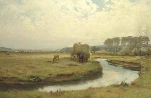 Haymaking, Seaton Marsh, Devon