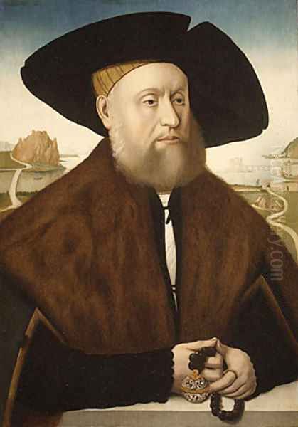 Portrait of a Member of the vom Rhein Family late 1520s - view 1