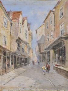 Watercolour, 
Theshambles, 
York