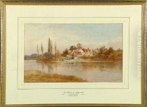 The Thames At Iffley Mill by Edward Tucker