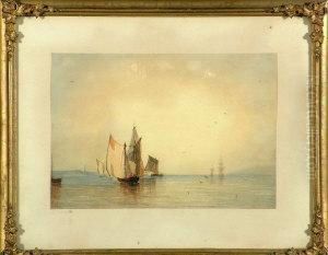"sailing Smacks Off A Coast". "sailing Smacks Off A Coast".