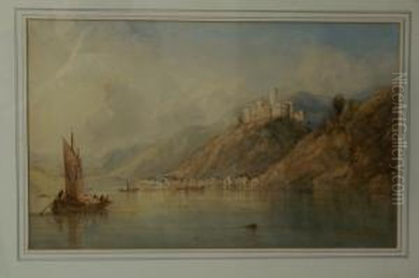 A Castle Over The Rhine - view 1