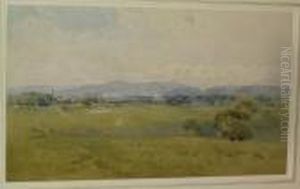 Panoramic View Of The Ribble Valley Near Preston
