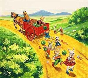 Brer Rabbit 19 by Henry Charles Fox