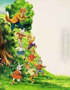 Brer Rabbit 10 by Henry Charles Fox