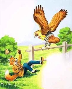 Brer Rabbit 4 by Henry Charles Fox
