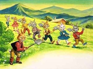 Bear Rabbit 3 by Henry Charles Fox