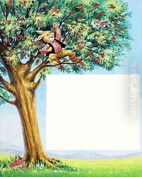Brer Rabbit in Cherry Tree - view 1