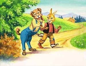 Bear Rabbit 4 by Henry Charles Fox
