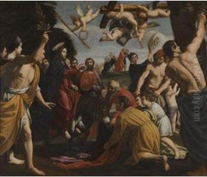 The Triumphal Entry Of Christ In Jerusalem