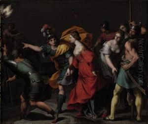 The Abduction Of Helen by Alessandro Turchi