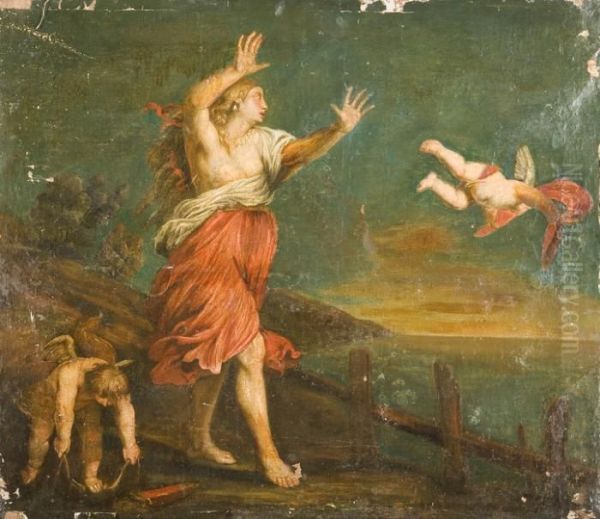 Una Donna Con Due Putti - view 1