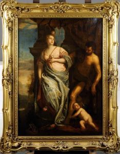 Allegorie De La Sagesse Et De La Force by Alessandro Turchi