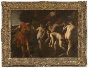 Diana And Actaeon by Alessandro Turchi