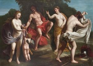 The Judgment Of Paris by Alessandro Turchi