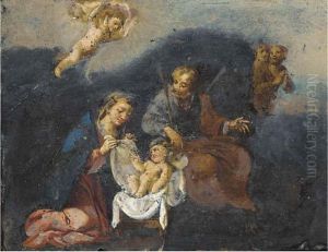 The Holy Family by Alessandro Turchi