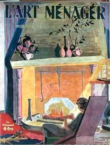 Cover of the magazine LArt Menager by Anne-Marie Fontaine