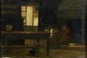 Cucina Della Casa Parrocchiale Di Cavoretto by Celestino Turletti
