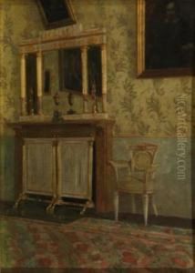 Scena Di Interno by Celestino Turletti