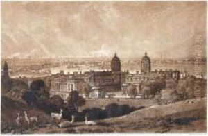 London From Greenwich by Joseph Mallord William Turner