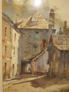Old Buildings At Looe" by Joseph Mallord William Turner