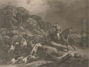 La Chasse Au Renard Par Vogel by Joseph Mallord William Turner