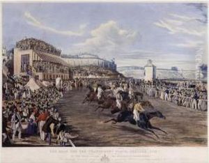 The Race For The Tradesman""s Plate, Chester by Francis Calcraft Turner