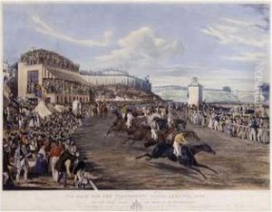 The Race Forthe Tradesmanaes Plate by Francis Calcraft Turner