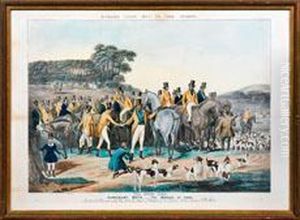 Parforcejagdszenen by Francis Calcraft Turner