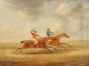A Horse Race by Francis Calcraft Turner