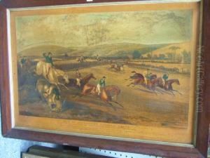 Vale Of Aylesbury Steeple Chase by Francis Calcraft Turner