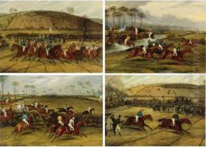 Leaming Grand Steeplechase by Francis Calcraft Turner