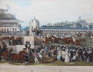 The Race For The Wolverhampton Stakes by Francis Calcraft Turner