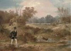 The Woodcock Shoot by Francis Calcraft Turner
