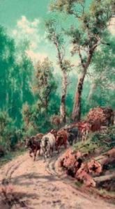 The Bullock Team by James Alfred Turner