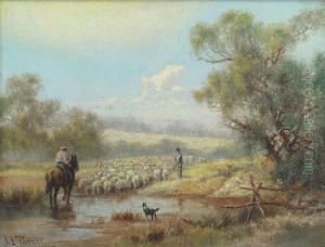 Shearing Time by James Alfred Turner