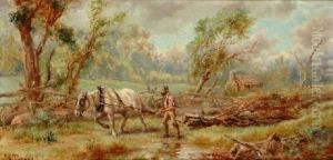 Fence Repairs by James Alfred Turner