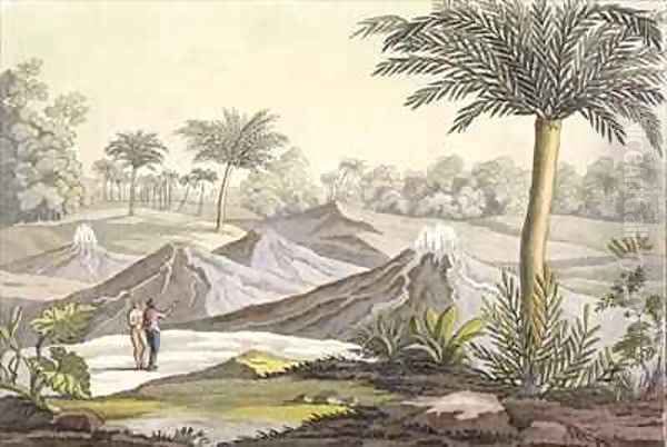 Volcano of Ario di Turbaco near Cartagena Colombia - view 1