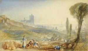 Brussels, A Distant View by Joseph Mallord William Turner